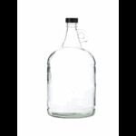 قارورة زجاج مع غطاء حجم 3 لتر