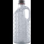 قارورة زجاج مع غطاء ستانلس