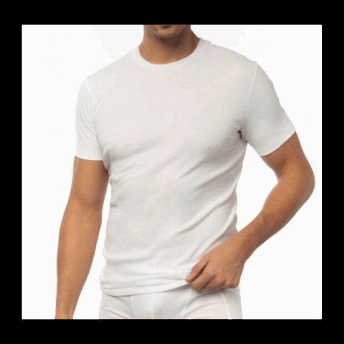 103388351_68a375ec8ae96 فانيلة داخلية 100% قطن أبيض - الصورة 1