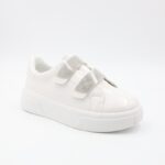 ⁦حذاء سبورت للنساء لون أبيض⁩ - الصورة ⁦2⁩