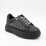 ⁦حذاء سبورت للنساء لون أسود⁩ - الصورة ⁦2⁩