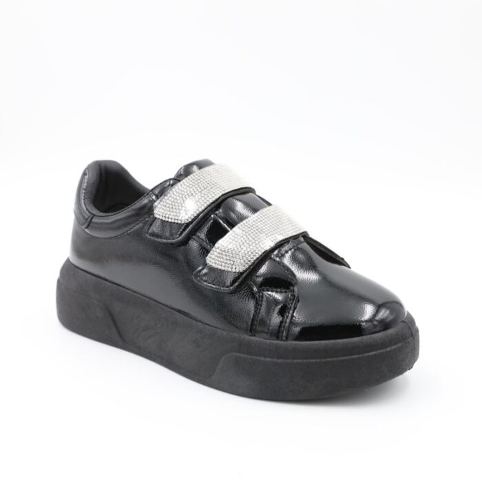 ⁦حذاء سبورت للنساء لون أسود⁩ - الصورة ⁦2⁩