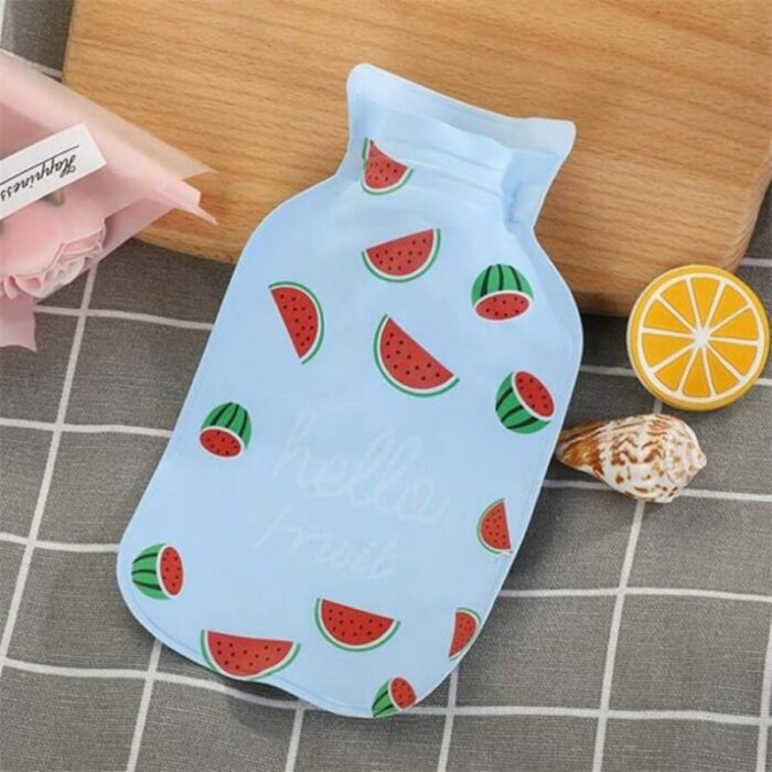 ⁦قربة ماء ساخنة صغيرة لون أزرق one Size⁩ - الصورة ⁦2⁩