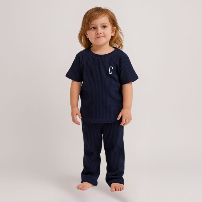 103388433_68a83bd0139a5 بيجامة صيفية للنساء لون كحلي - الصورة 1