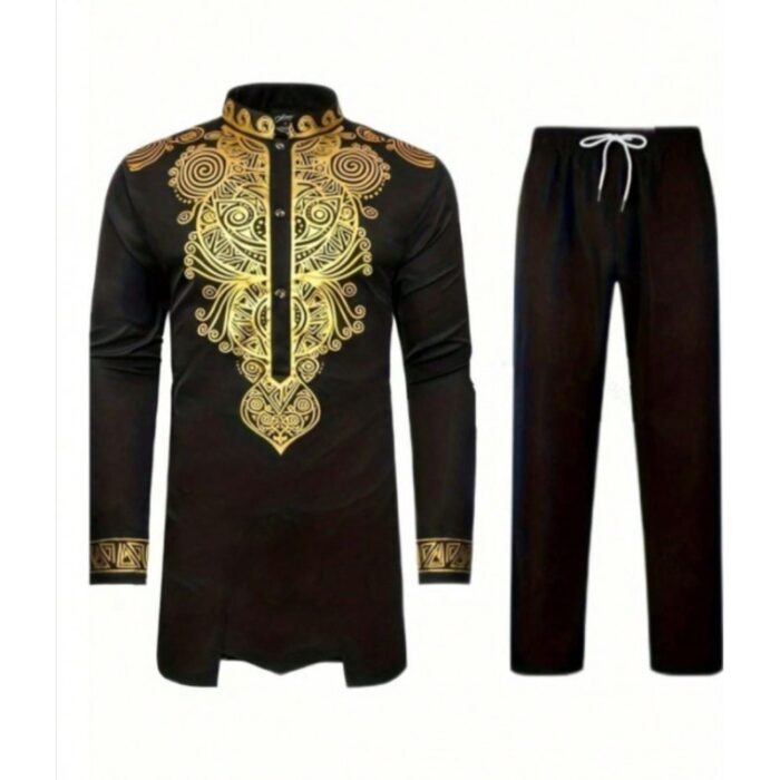 103388445_68a83bea1fb11 طقم قطعتين للرجال لون أسود - الصورة 1