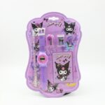 كرت قرطاسيه دزني مع ساعه 6 قطع