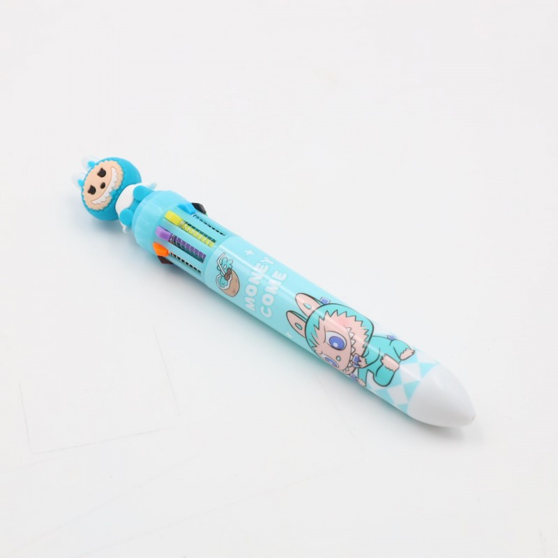 103388480_68a83c3183f81 قلم حبر متعدد الرؤوس ب 10 ألوان بتصميم لابوبو - الصورة 1