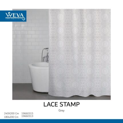 ستارة حمام 180×200 سم