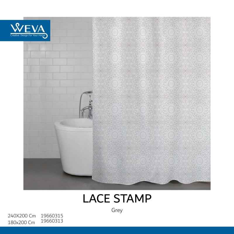 ⁦ستارة حمام 180×200 سم⁩ - الصورة ⁦1⁩