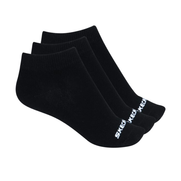 103388542_68a83d1859bd6 Skechers Womens (36-41) 3 Pairs Socks - Black - الصورة 1