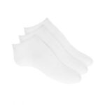 ⁦Skechers Mens (41-46) 3 Pairs Socks - White⁩ - الصورة ⁦2⁩