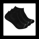 Skechers Mens (41-46) 3 Pairs Socks - Black