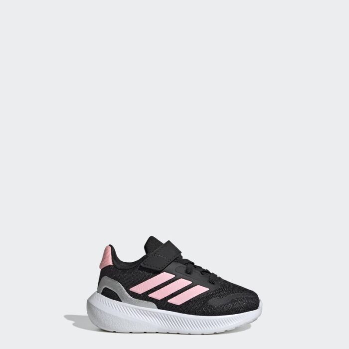 ⁦adidas Kids' Runfalcon 5 Shoes - Black⁩ - الصورة ⁦2⁩