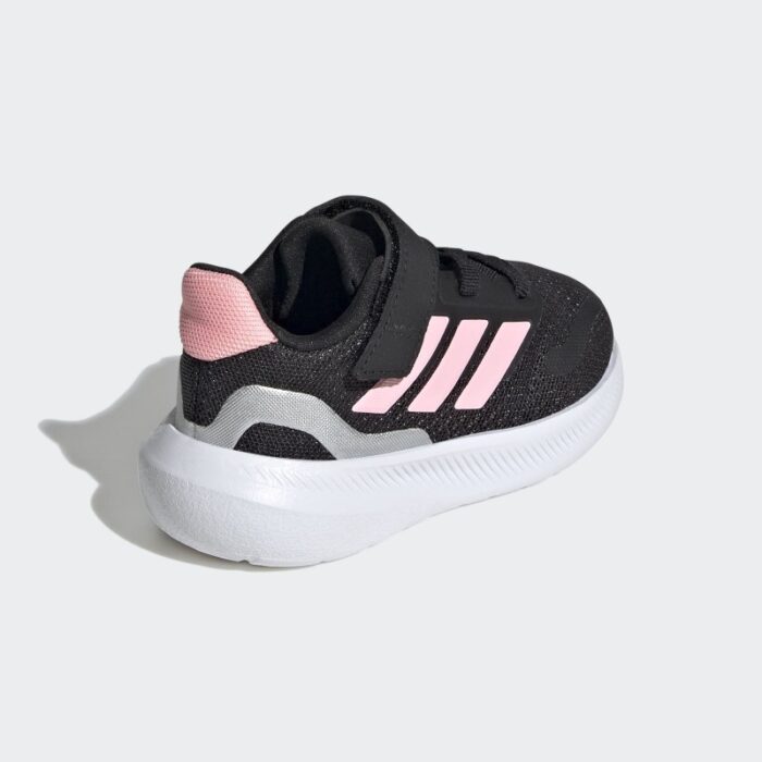 ⁦adidas Kids' Runfalcon 5 Shoes - Black⁩ - الصورة ⁦7⁩