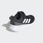 ⁦adidas Kids' Fortarun 4.0 Shoes - Black⁩ - الصورة ⁦7⁩