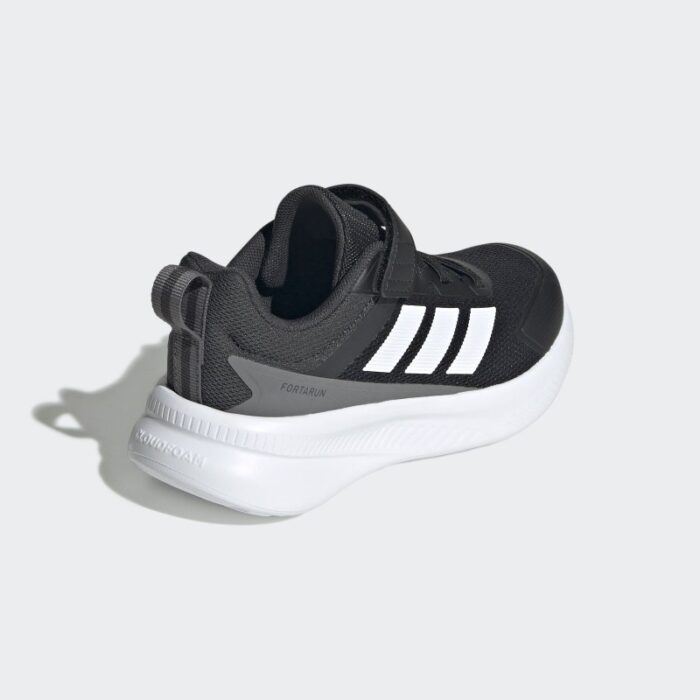 ⁦adidas Kids' Fortarun 4.0 Shoes - Black⁩ - الصورة ⁦7⁩