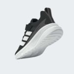 ⁦adidas Kids' Fortarun 4.0 Shoes - Black⁩ - الصورة ⁦20⁩