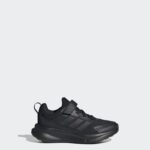 ⁦adidas Kids' Fortarun 4.0 Shoes - Black⁩ - الصورة ⁦2⁩