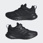 ⁦adidas Kids' Fortarun 4.0 Shoes - Black⁩ - الصورة ⁦10⁩