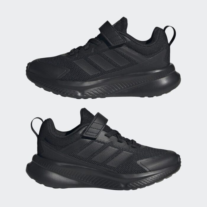 ⁦adidas Kids' Fortarun 4.0 Shoes - Black⁩ - الصورة ⁦10⁩