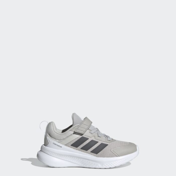 ⁦adidas Kids' Fortarun 4.0 Shoes - Grey⁩ - الصورة ⁦2⁩