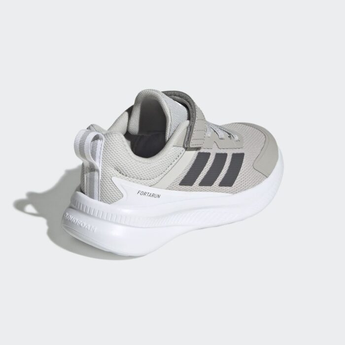 ⁦adidas Kids' Fortarun 4.0 Shoes - Grey⁩ - الصورة ⁦7⁩