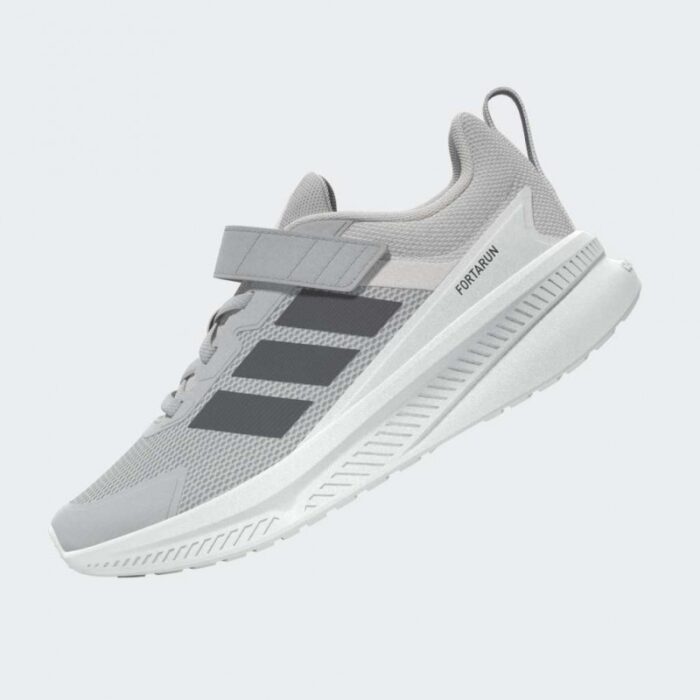 ⁦adidas Kids' Fortarun 4.0 Shoes - Grey⁩ - الصورة ⁦13⁩
