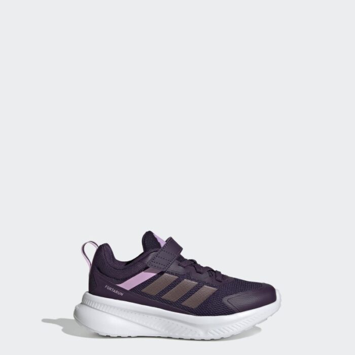 ⁦adidas Kids' Fortarun 4.0 Shoes - Purple⁩ - الصورة ⁦2⁩