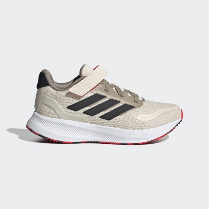 ⁦adidas Kids' Runfalcon 5 Shoes - Beige⁩ - الصورة ⁦1⁩