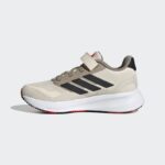 ⁦adidas Kids' Runfalcon 5 Shoes - Beige⁩ - الصورة ⁦5⁩