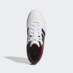 ⁦adidas Men's Hoops 4.0 Shoes - White⁩ - الصورة ⁦3⁩