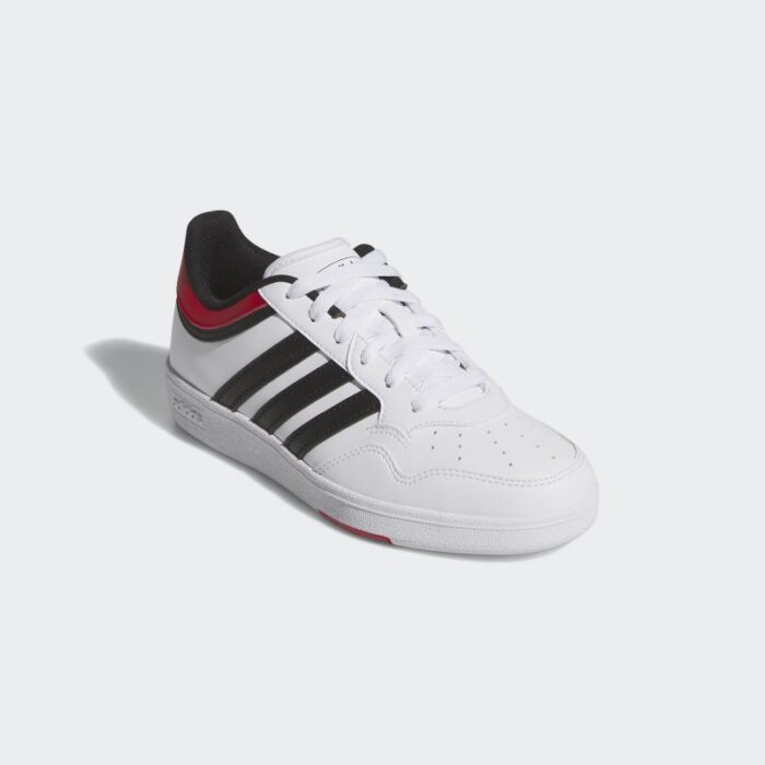 ⁦adidas Men's Hoops 4.0 Shoes - White⁩ - الصورة ⁦6⁩