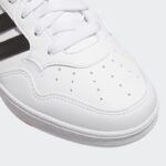 ⁦adidas Men's Hoops 4.0 Shoes - White⁩ - الصورة ⁦9⁩