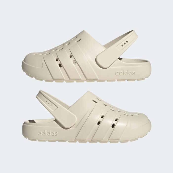 ⁦adidas Men's Adilette Clog 2.0 Sandals - Beige⁩ - الصورة ⁦10⁩
