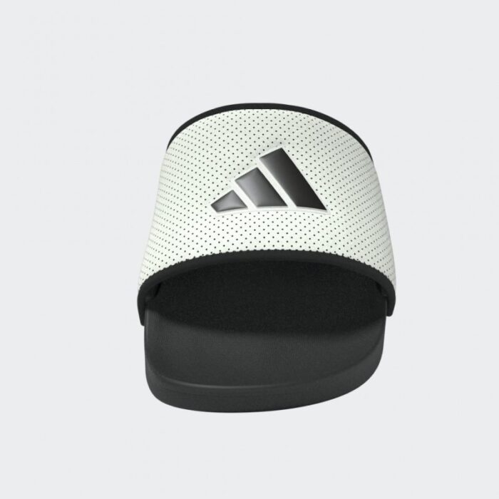 ⁦adidas Men's Adilette Comfort Slides - White⁩ - الصورة ⁦13⁩