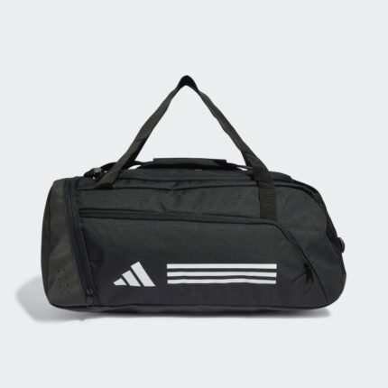 adidas Unisex' Essentials 3-Stripes Duffel Bag Small-Black