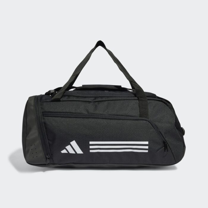 103388571_68a83dbfeb6d7 adidas Unisex' Essentials 3-Stripes Duffel Bag Small-Black - الصورة 1