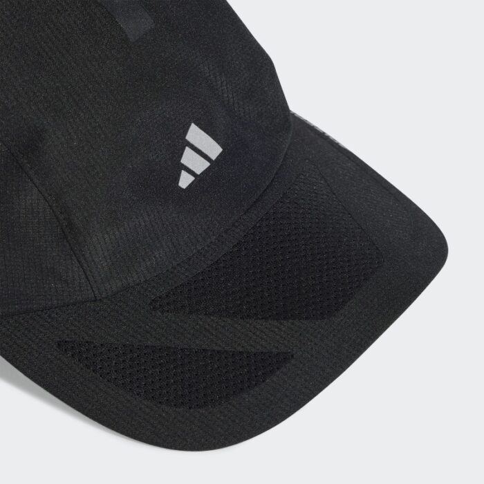 ⁦adidas Unisex' Runningxadizero Lightweight CLIMACOOL Cap- Black⁩ - الصورة ⁦3⁩