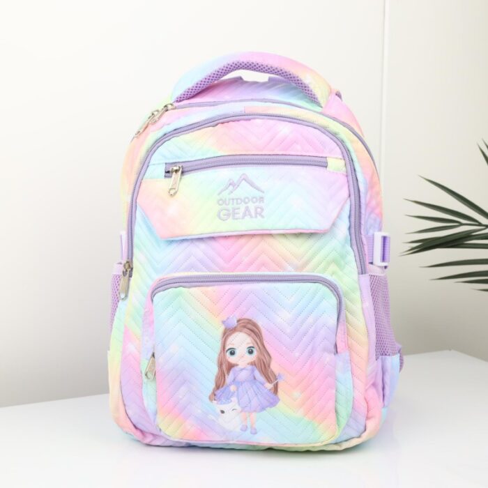 103388579_68acb7ae2c696 شنطة مدرسية لون زهري وبنفسجي - الصورة 1