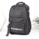 ⁦شنطة مدرسية لون أسود⁩ - الصورة ⁦2⁩