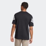 ⁦adidas Mens' Future Icons 3-Stripes Tee - Black⁩ - الصورة ⁦3⁩