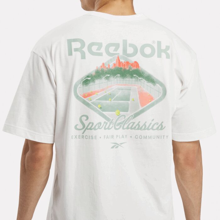 ⁦Reebok Mens' Classic Court Sport T-Shirt⁩ - الصورة ⁦3⁩