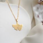 سلسال ذهبي ورقة كبيرة كفالة سنتين ضد تغير اللون