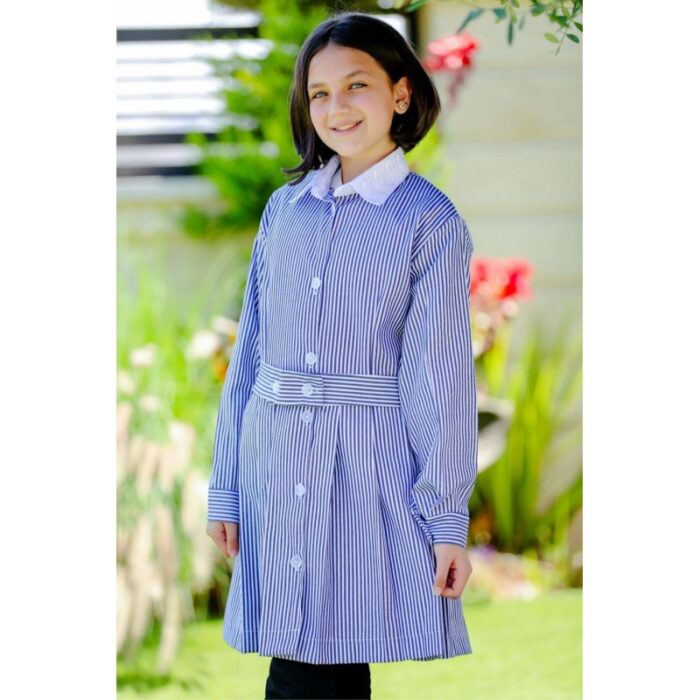 103388694_68a83f05b7ec7 مريول السعافين بكسرات لون أزرق قبه بيضاء - الصورة 1