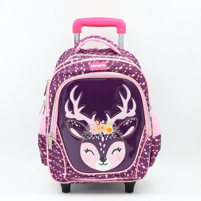 ⁦حقيبة مدرسية عجل حجم 14 انش⁩ - الصورة ⁦2⁩