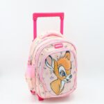 حقيبة مدرسية عجل حجم 12 انش لون زهري