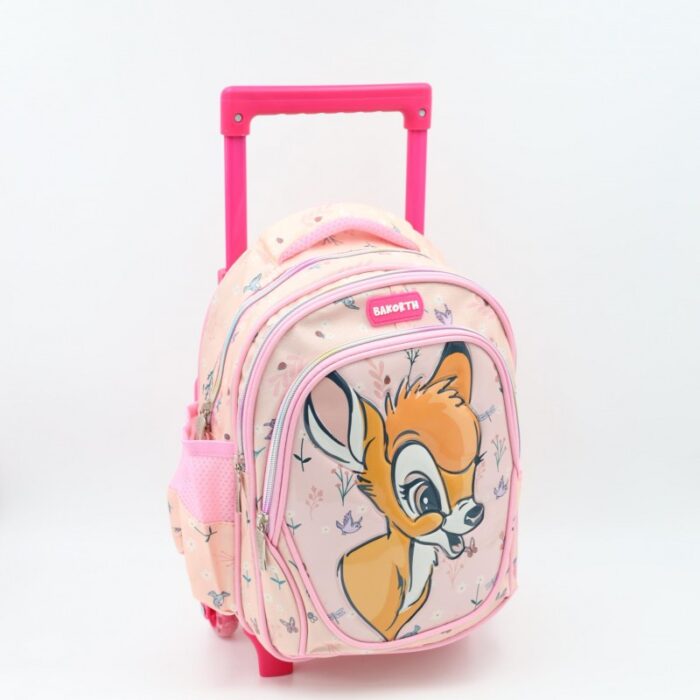 103388772_68a83f7527ee3 حقيبة مدرسية عجل حجم 12 انش لون زهري - الصورة 1