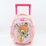 ⁦حقيبة مدرسية عجل حجم 12 انش لون زهري⁩ - الصورة ⁦2⁩