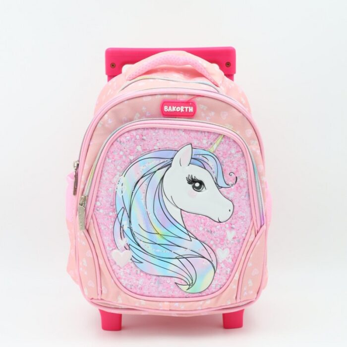 ⁦حقيبة مدرسية عجل حجم 14 انش⁩ - الصورة ⁦2⁩