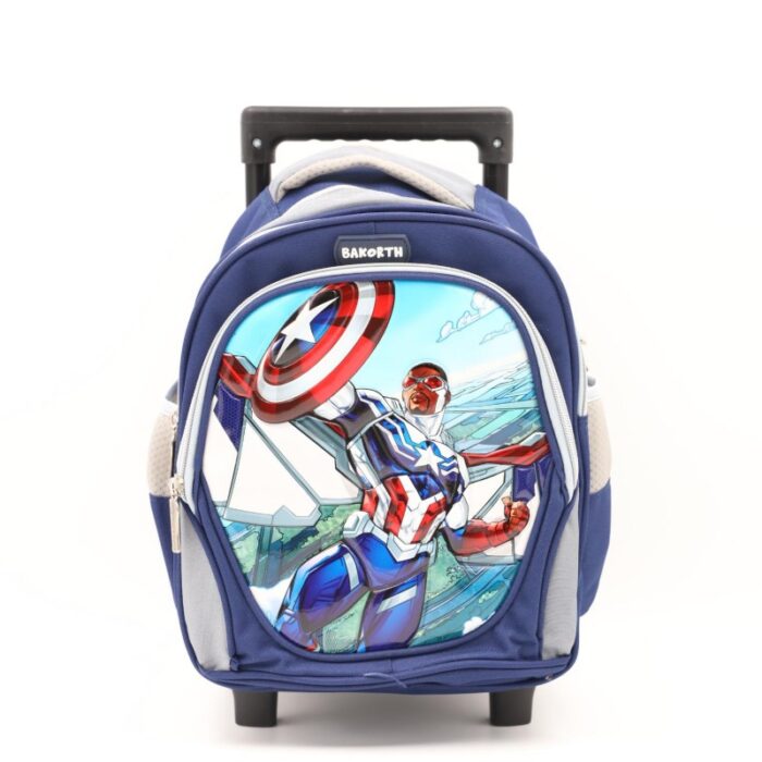 ⁦حقيبة مدرسية عجل حجم 14 انش⁩ - الصورة ⁦5⁩